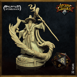 Astral Mage (32mm) 3d model