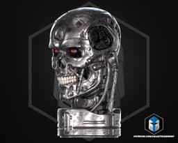 T-800 Skull - 3D Print Files 3d model