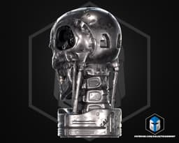 T-800 Skull - 3D Print Files 3d model