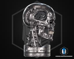 T-800 Skull - 3D Print Files 3d model