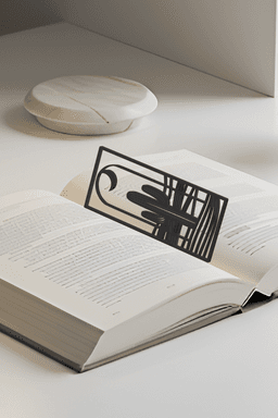 Cactus Bookmark, Gift Idea 3d model