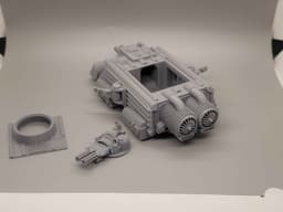 FHW Void Knight auto cannon Tank 3d model