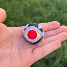 Pokeball Clicker Fidgets - PACK 5 3d model