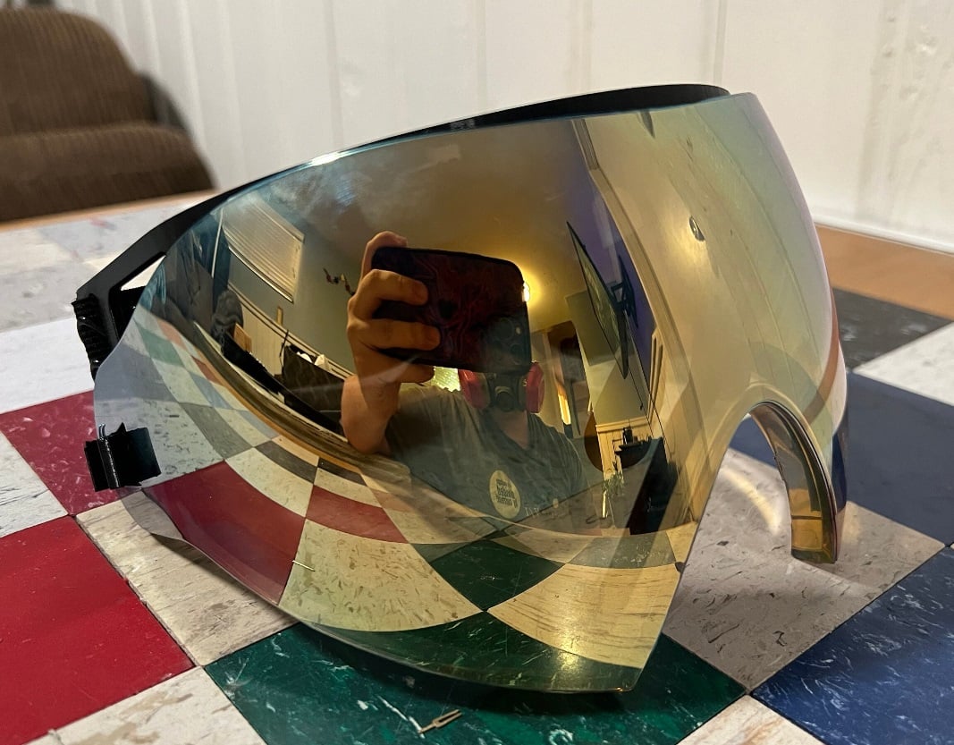 DYE i5 Lens Goggle Adapter 3d model
