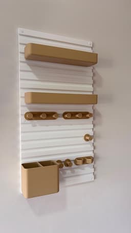 FlexWall – Modular Wall Organization System 3d model