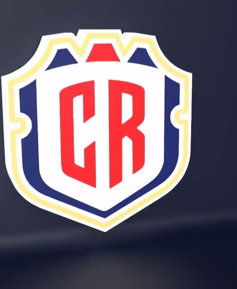 Costa Rica National Team - LED Strip compatible 3d model