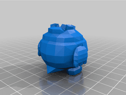 Bobble Bobble Ganchan 3d model