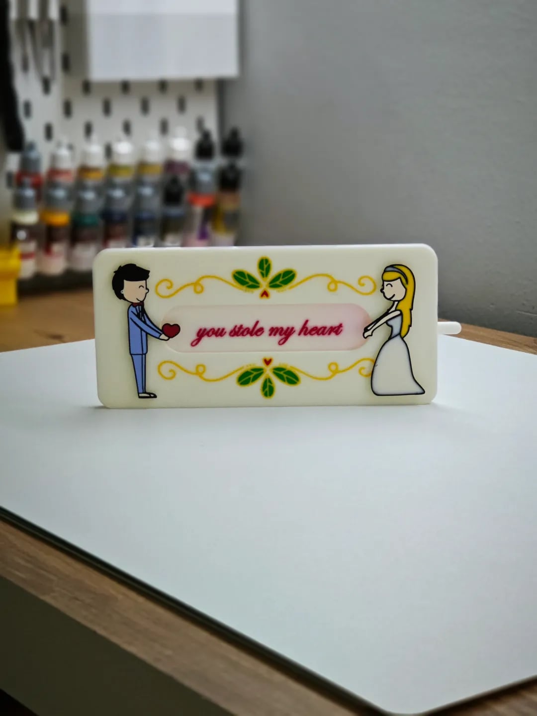 Wedding Card 3d model