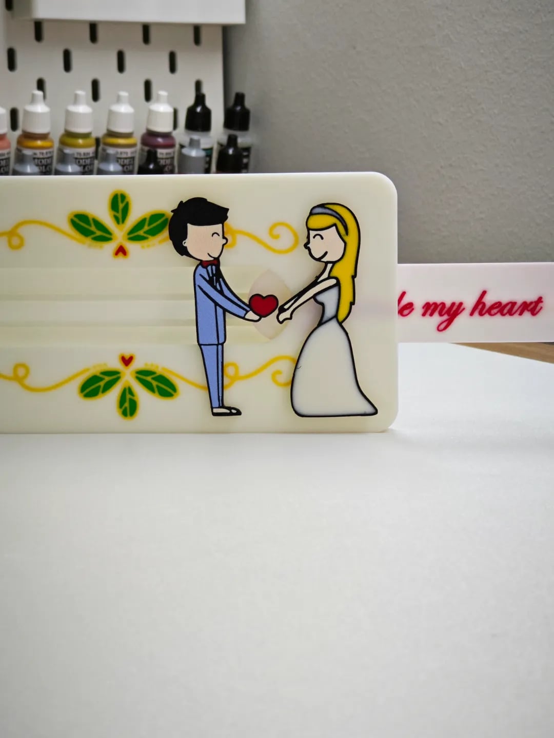 Wedding Card 3d model
