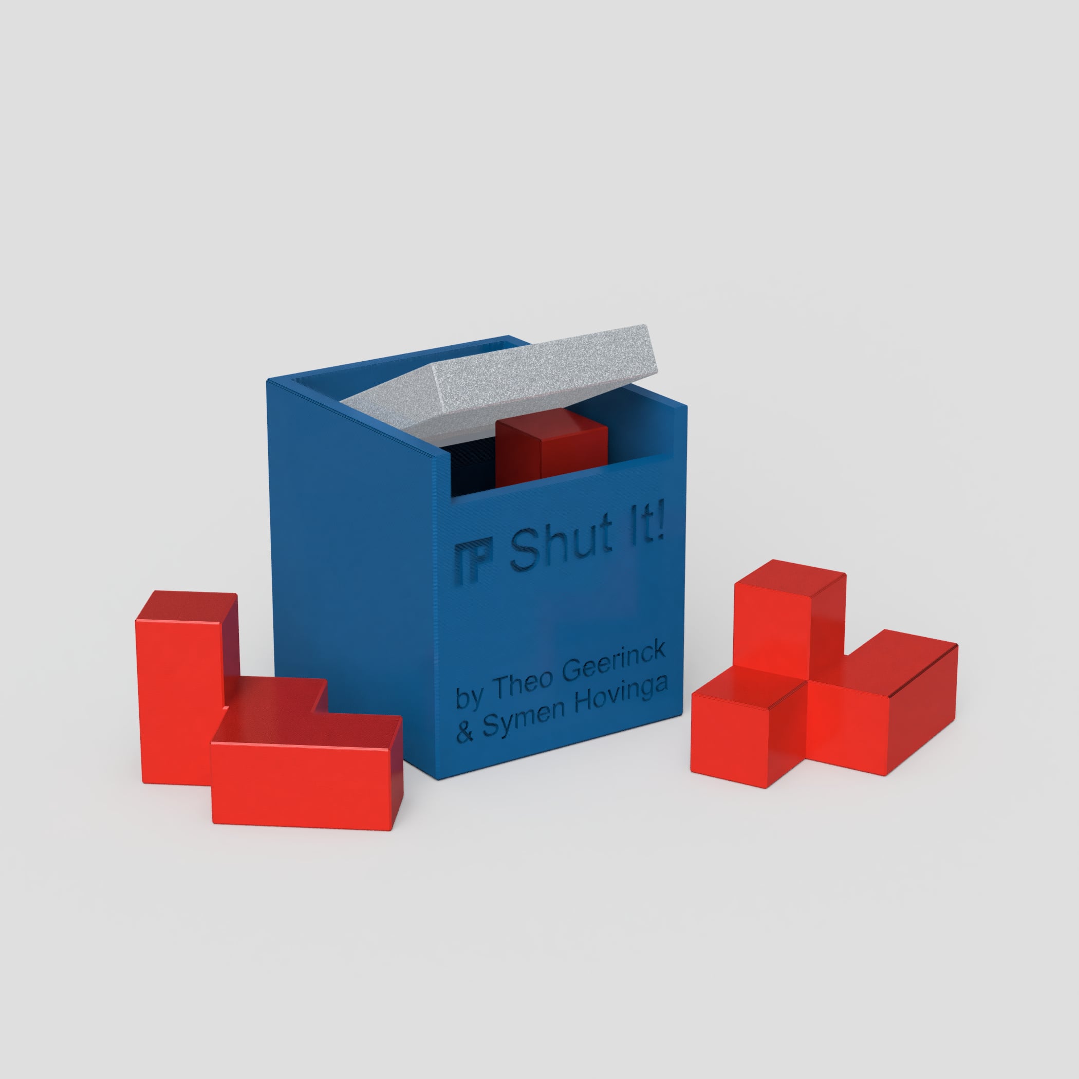 NP Puzzle: Keep It Shut! 3d model