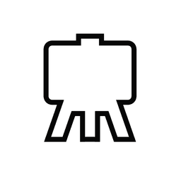 Easel Cookie Cutter STL File - 4 inches 3d model