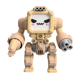 UWU Steam Force Clipper 3D Printable Miniature for Tabletop Wargames 3d model
