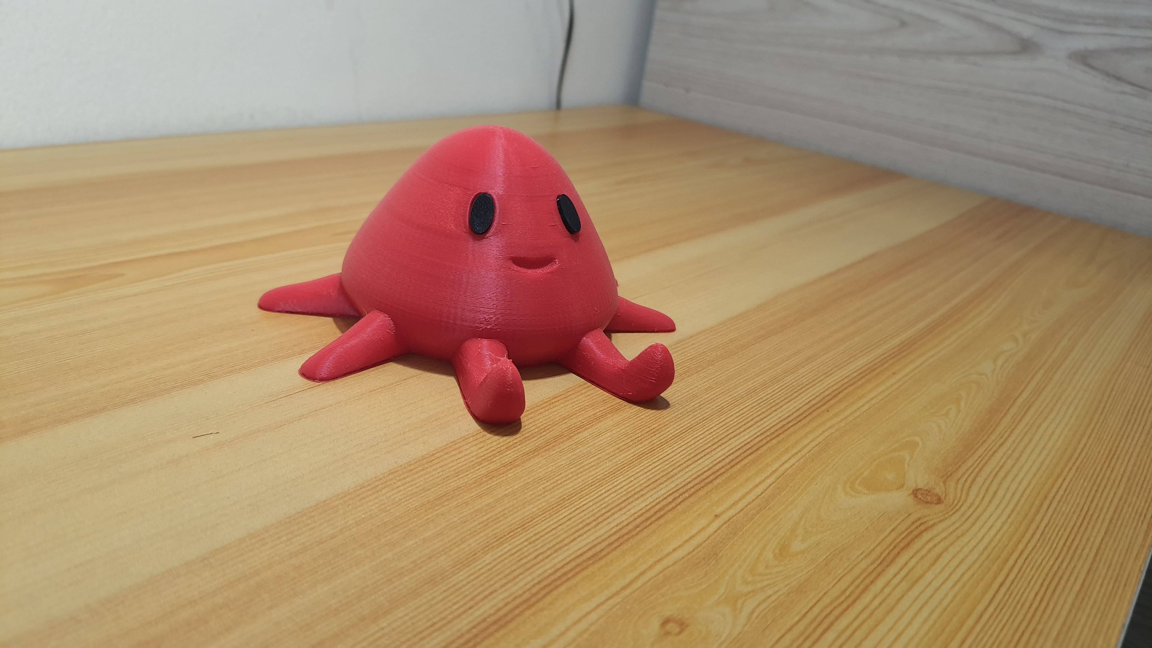 Cute Octopus Mobile Stand 3d model