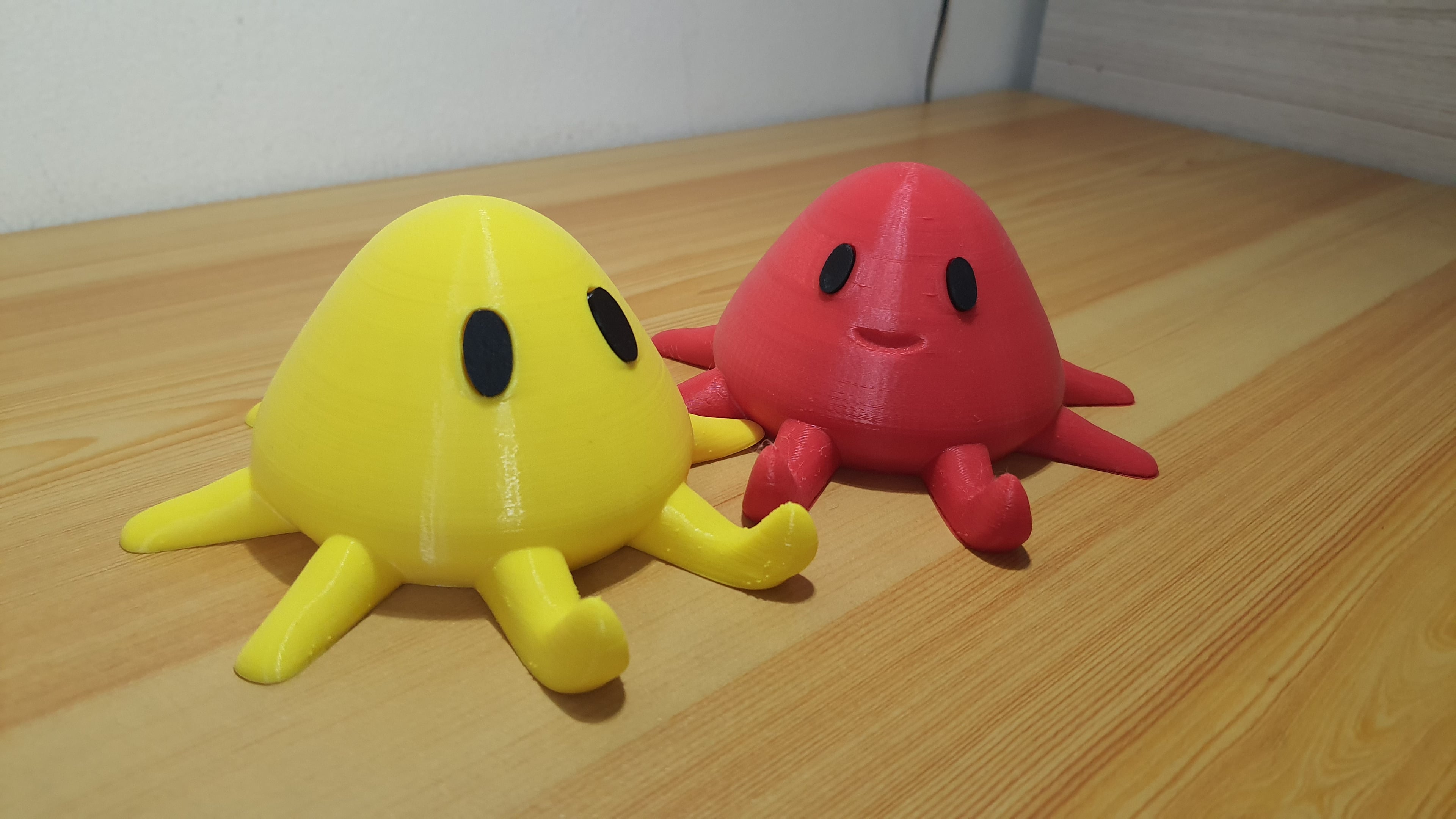 Cute Octopus Mobile Stand 3d model