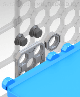 6x6 MU - Simple Bolt-Locked Shelf 3d model