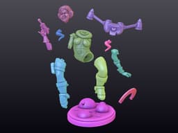 Space Gurl 3d model