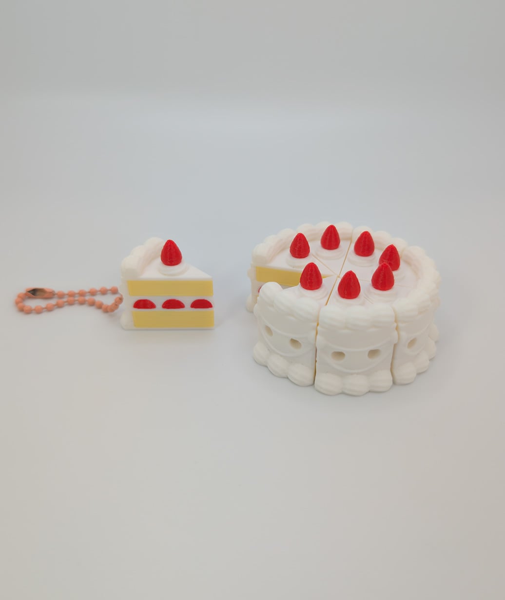 Friendship Cake Charms! 3d model