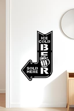 Beer Wall Art, Wall Decor, Home Decor 3d model
