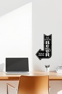 Beer Wall Art, Wall Decor, Home Decor 3d model