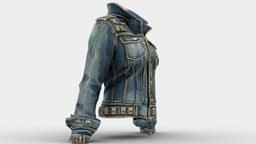 Denim Jacket 3d model