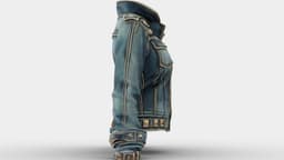 Denim Jacket 3d model