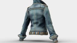Denim Jacket 3d model