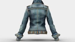 Denim Jacket 3d model