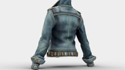 Denim Jacket 3d model