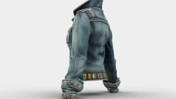 Denim Jacket 3d model