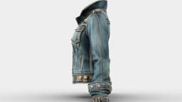 Denim Jacket 3d model