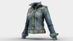 Denim Jacket 3d model