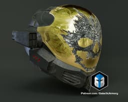 Halo EVA Emile Helmet - 3D Print Files 3d model