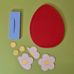 Floral Easter Egg 3d model
