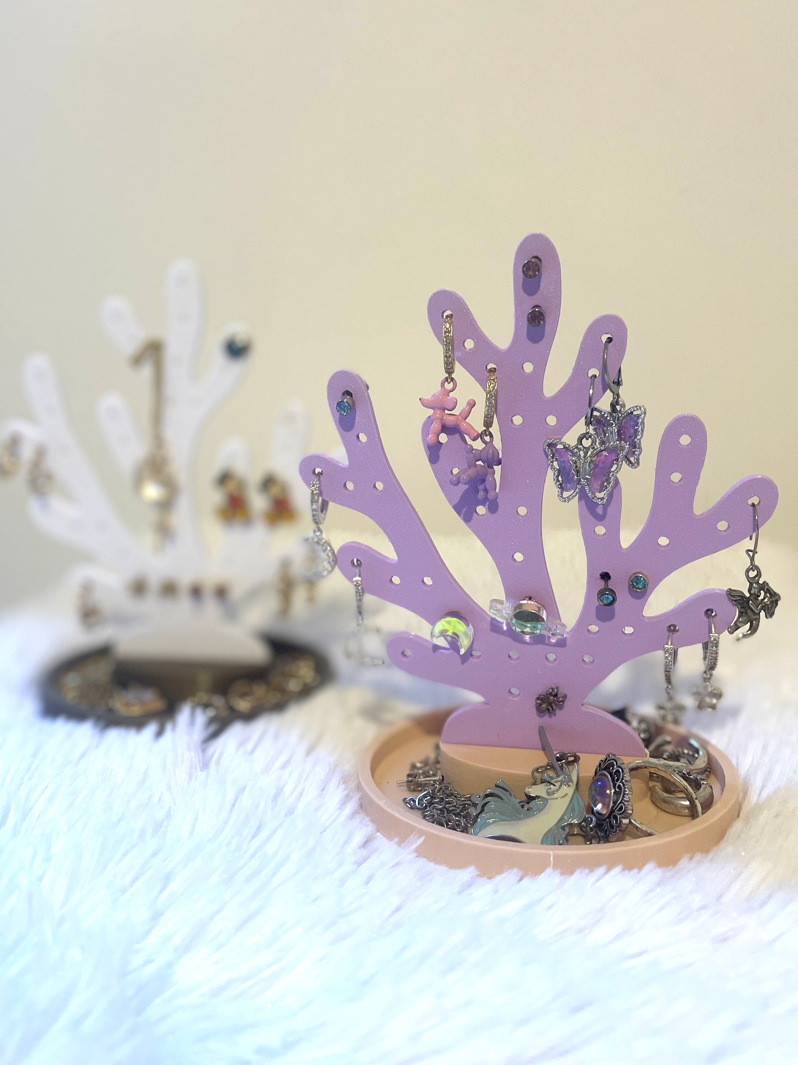 Coral Jewelry Stand 3d model