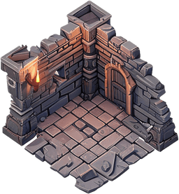 Dungeon_Corner_KF2_WorkShop3D 3d model