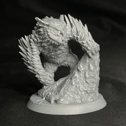 Owl Beast (Pre-Supported) 3d model