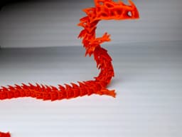 Print in Place Skeleton Dragon 3d model