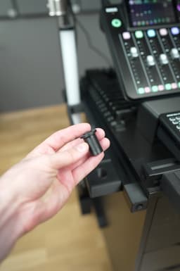 Audio / Video Filming Cart - Mic Arm Adapter 3d model