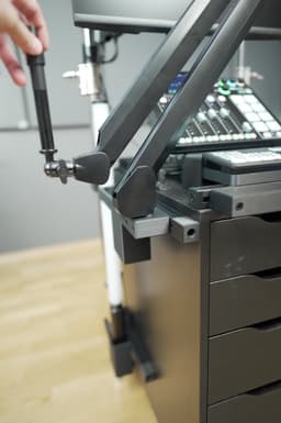 Audio / Video Filming Cart - Mic Arm Adapter 3d model