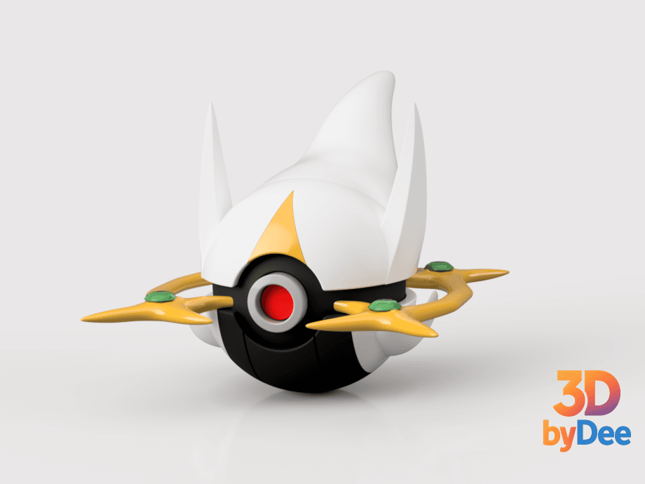 Arceus Pokeball 3d model