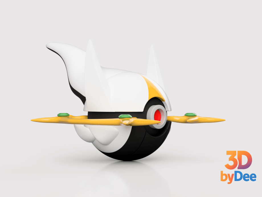 Arceus Pokeball 3d model