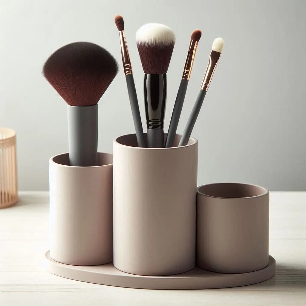 MakeUp Organizer, MakeUp Brush Holder 3d model