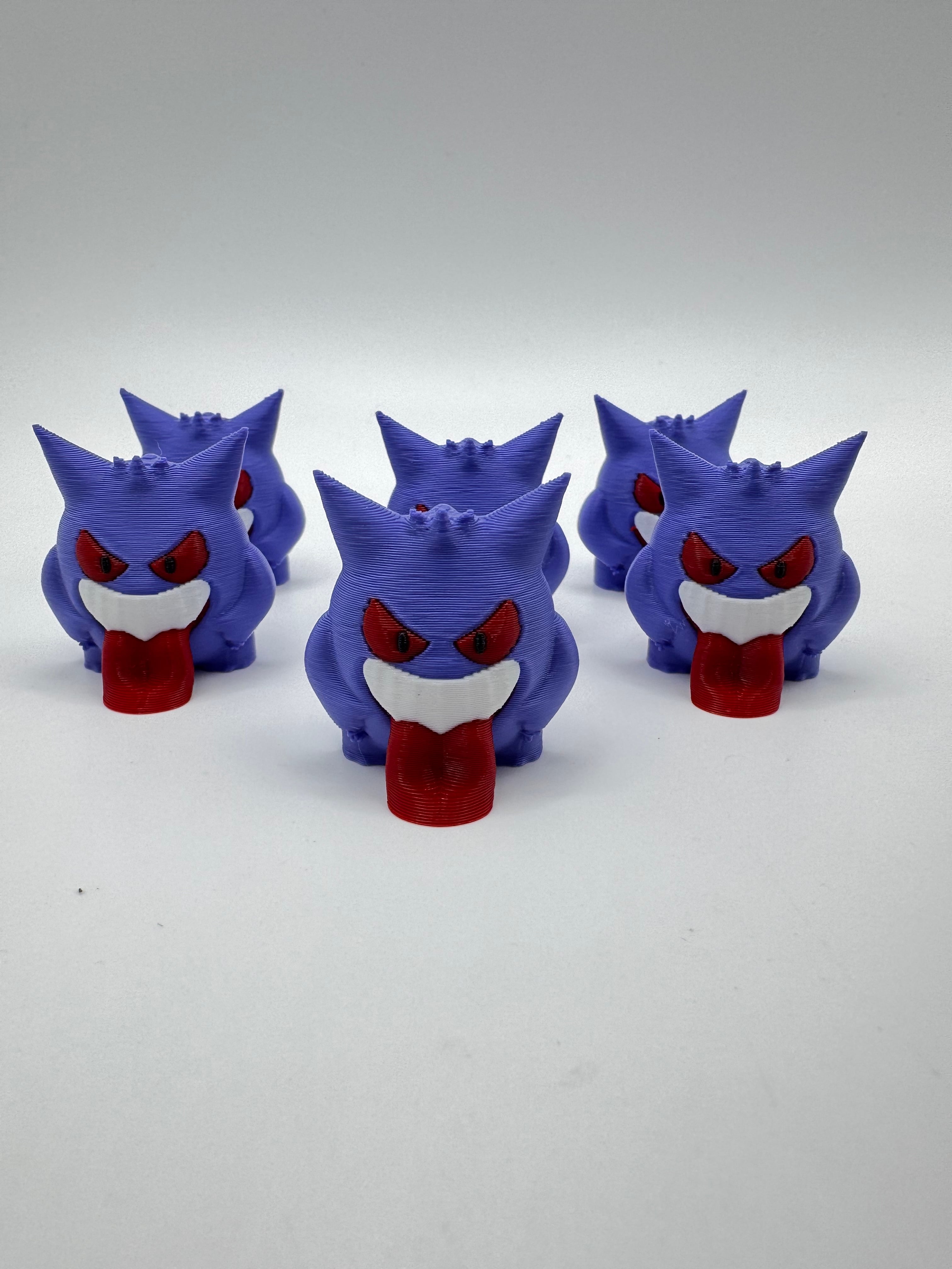 Gengar (Nosupport, 3mf included) 3d model