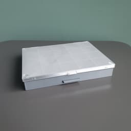 Stackable organizer assortment box with lid V2 3d model