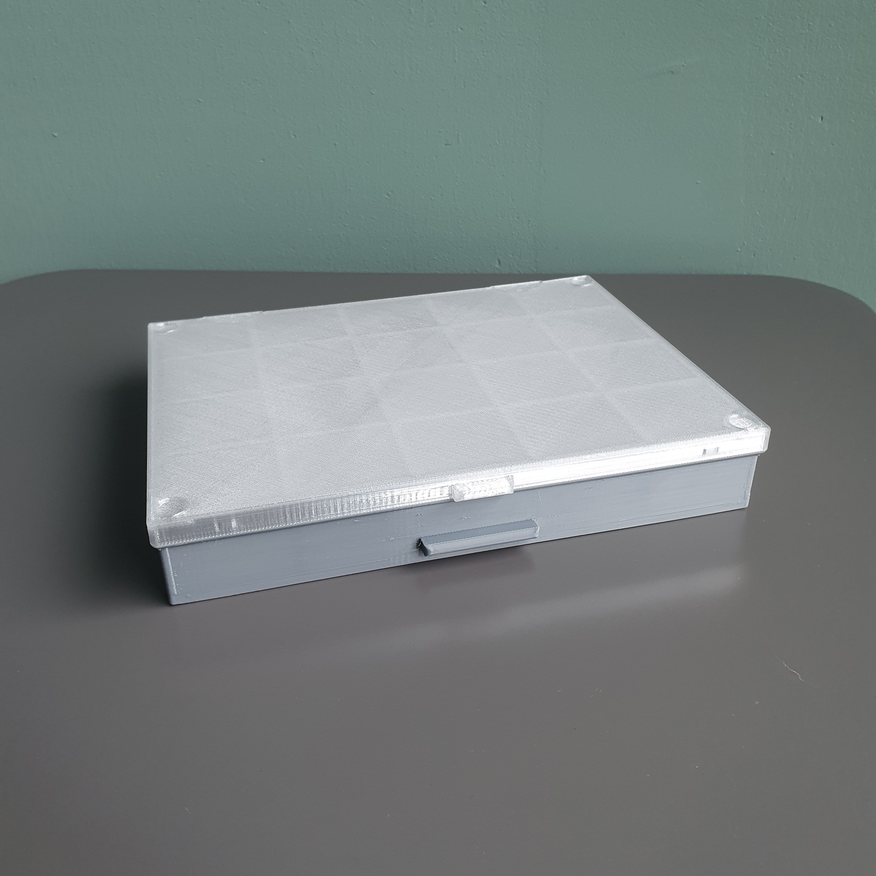 Stackable Organizer Assortment Box with Lid #1 3d model