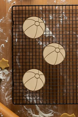Beach Ball Cookie Cutter, Biscuit Cutter 3d model