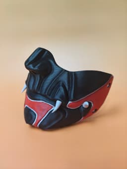Oni-inspired Demon Mask 3d model