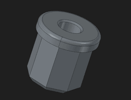 STUBBERGET TERTIAL mount. 3d model