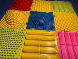 Massage Puzzle Mat - Corn Textured 3d model