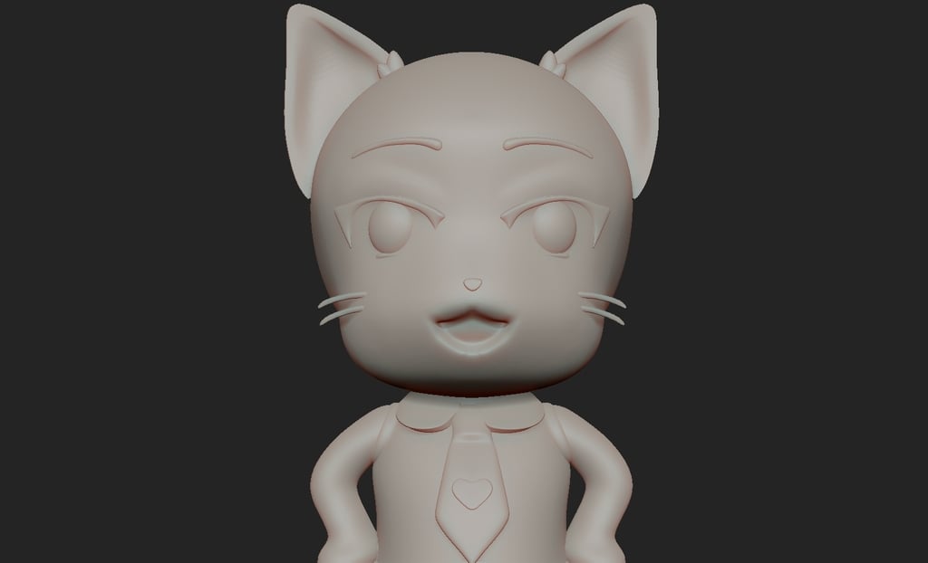 Fairy Tail Charle 3d model